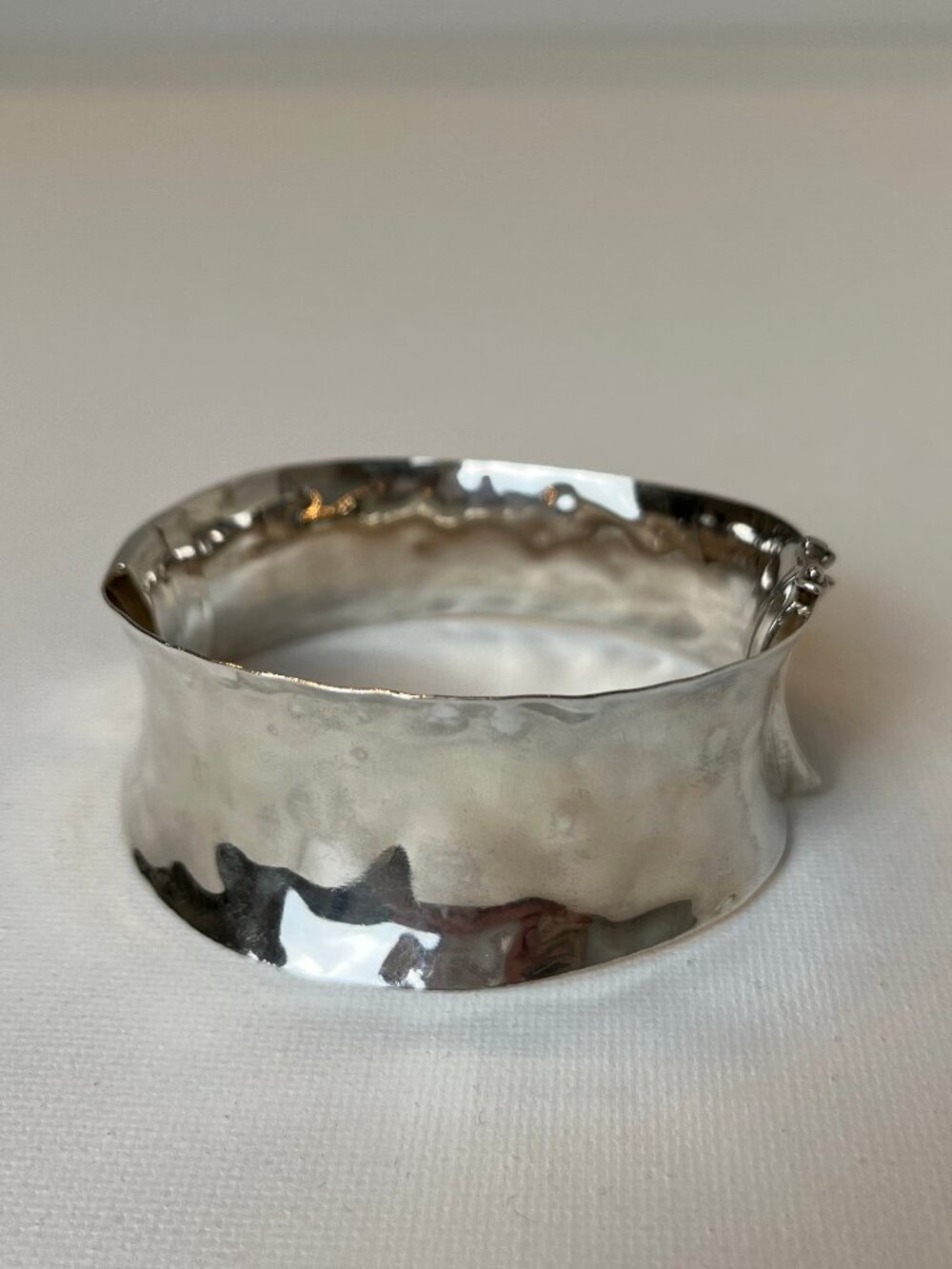 Silpada Sterling Silver Hammered Stacker Bracelet - Authentic